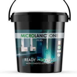 MICROLANIC ONE BASE (20KG) - Microcemento Listo al Uso Grueso